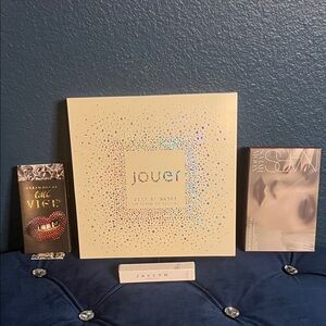 4 pack lipgloss & lipstick bundle - Jouer, Urban decay, Nars, Jaclyn cosmetics